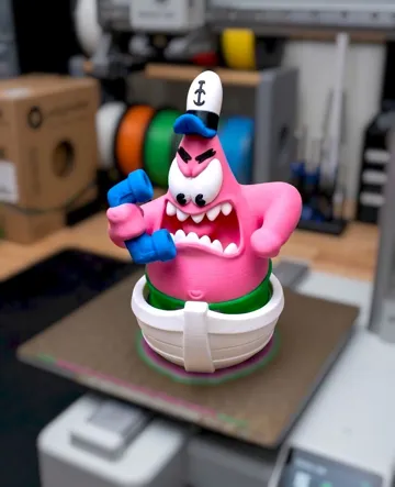 Modelo para impresión 3D: Patrick Star (No, this is Patrick!) — vista de referencia 4