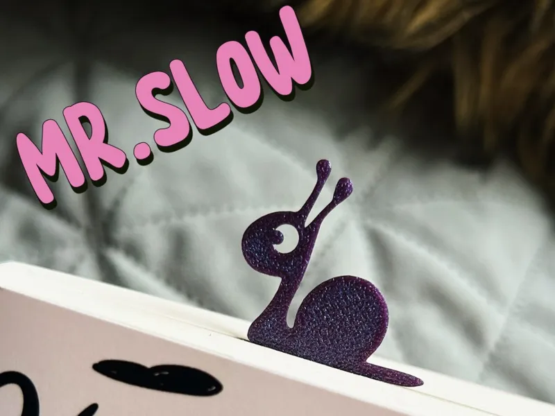Lesezeichen Schnecke Mr.Slow