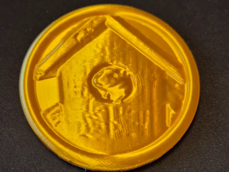 Hamster medallion