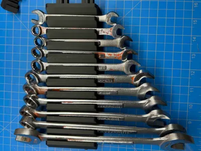 Tool Chest Storage Rail System