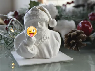 Babbo natale dito medio