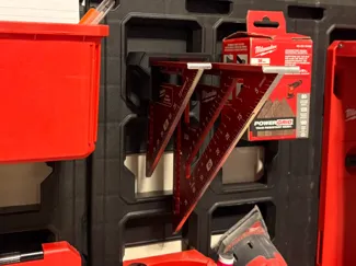 Framing Square Holder for Milwaukee Packout Wall