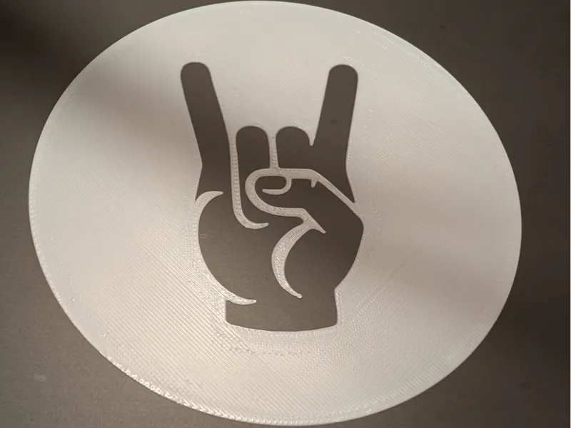 Rocking (Devil’s Horns) Stencil