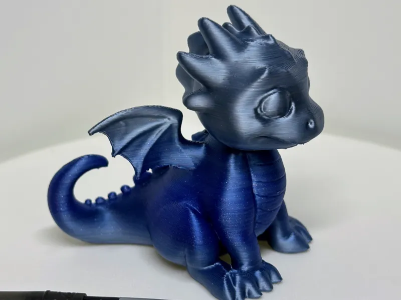 3" Cute baby Dragon With Wings Toy Figure Simple