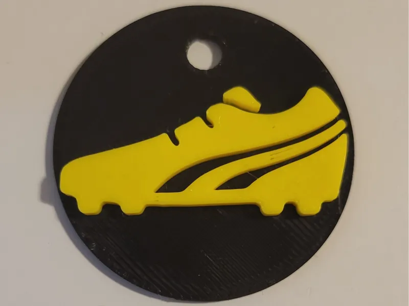 Golden Boot Keychain