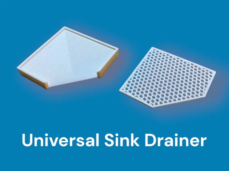 Universal Corner sink drainer