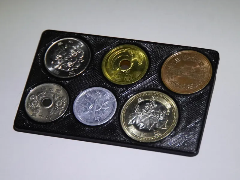 Japanese Yen Coin Display Card