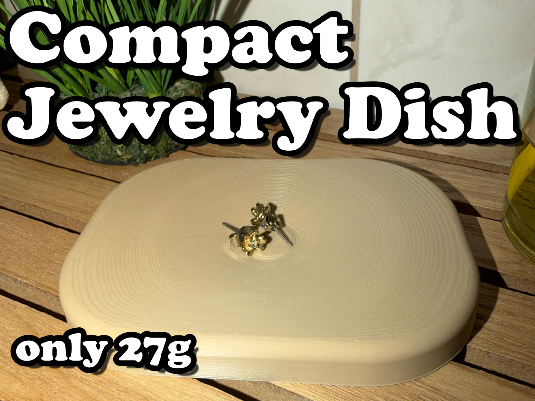 Compact Jewelry Dish (80 x 100mm)
