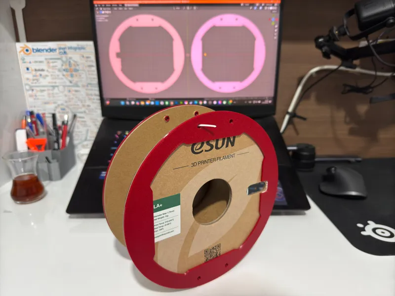 Esun Cardboard Spool Adapter V1
