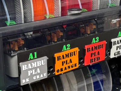AMS AMS2 Filament ID System