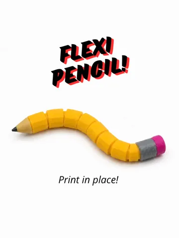 Objeto manipulable: Flexi Pencil! - First Day of School — vista de referencia 2