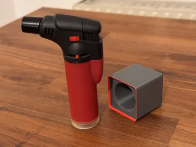 Gridfinity Holder Unilite E24 Butane Torch Lighter
