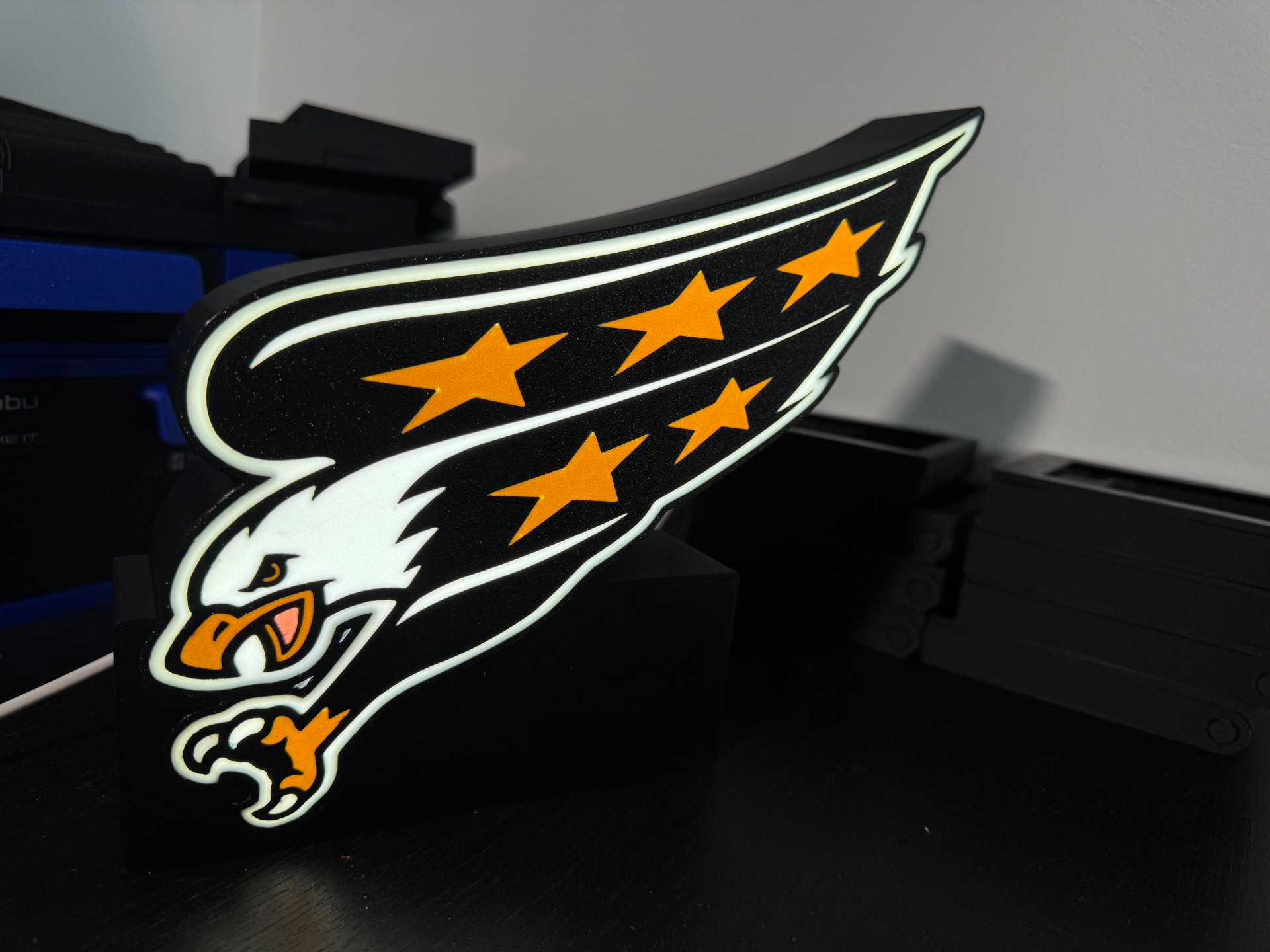 Washington Capitals Screaming Eagle Lightbox
