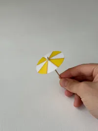Yellow umbrella