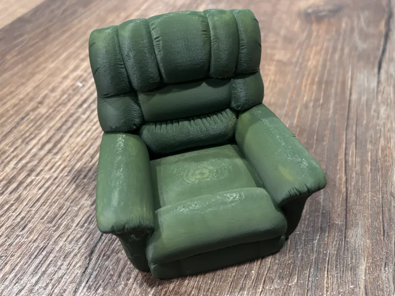 Lay-z-boy recliner chair play furniture