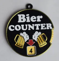 V4 4colors - Black/white - 0.2mm layer, 2 walls, 15% infill