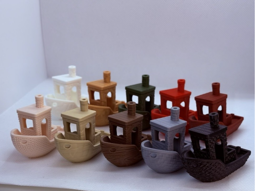 Original 3D benchy - 10-in-1 Texture patterns
