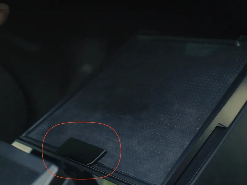 Cybertruck Fridge Magnet Lid Holder
