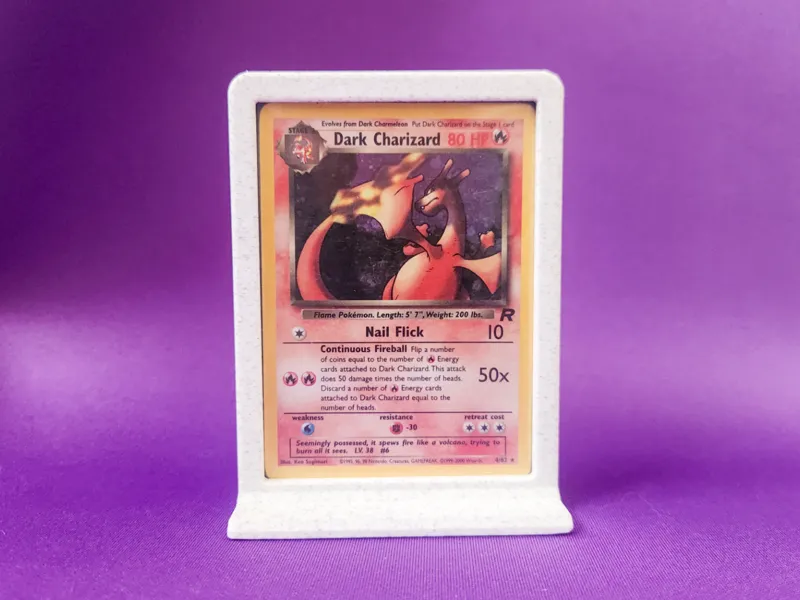 Sleeved Card Display Stand