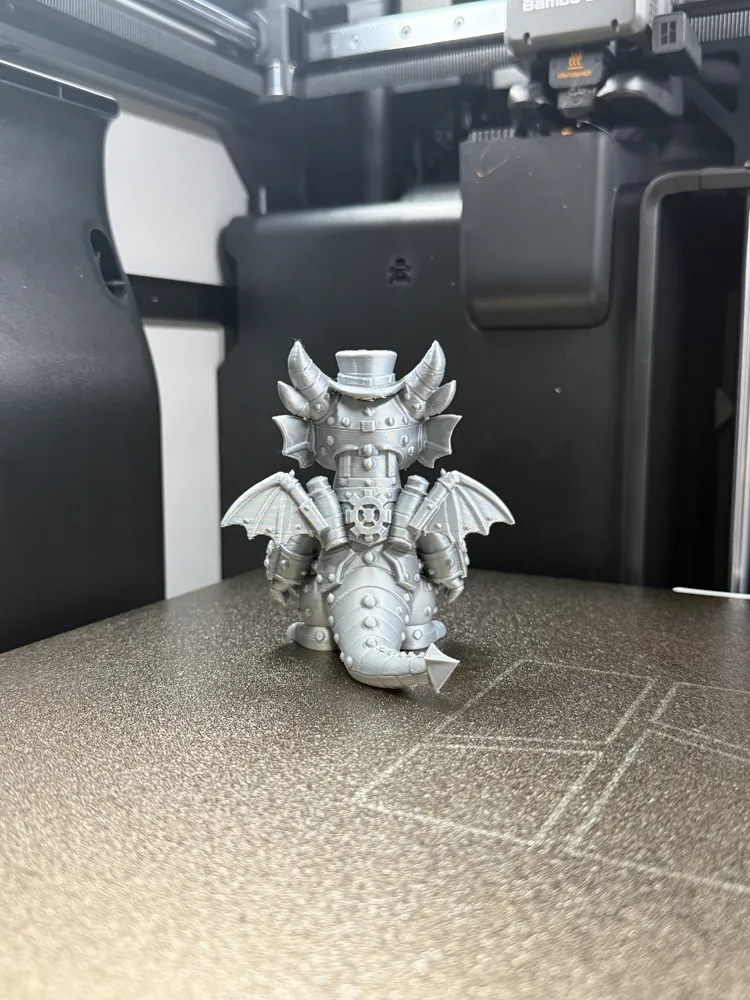 Steampunk Dragon - Free 3D Print Model - MakerWorld