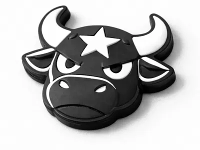 Caprichoso ox keychain