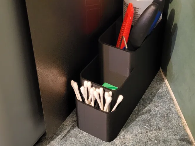 2x Build Plate Holder plus Tiered Storage X1C/P1S