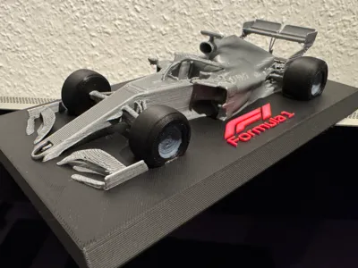 F1 Car - Formula 1 Car Detailed Sculpture