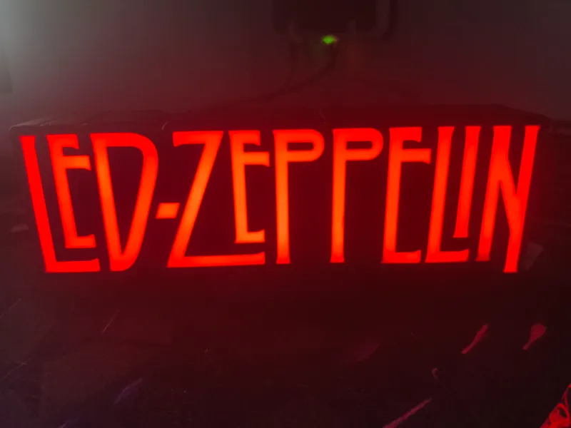 Lightbox Led Zeppelin