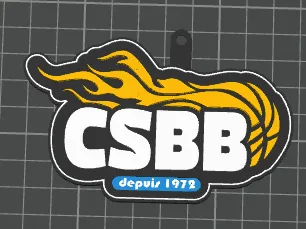 logo csbb porte clé
