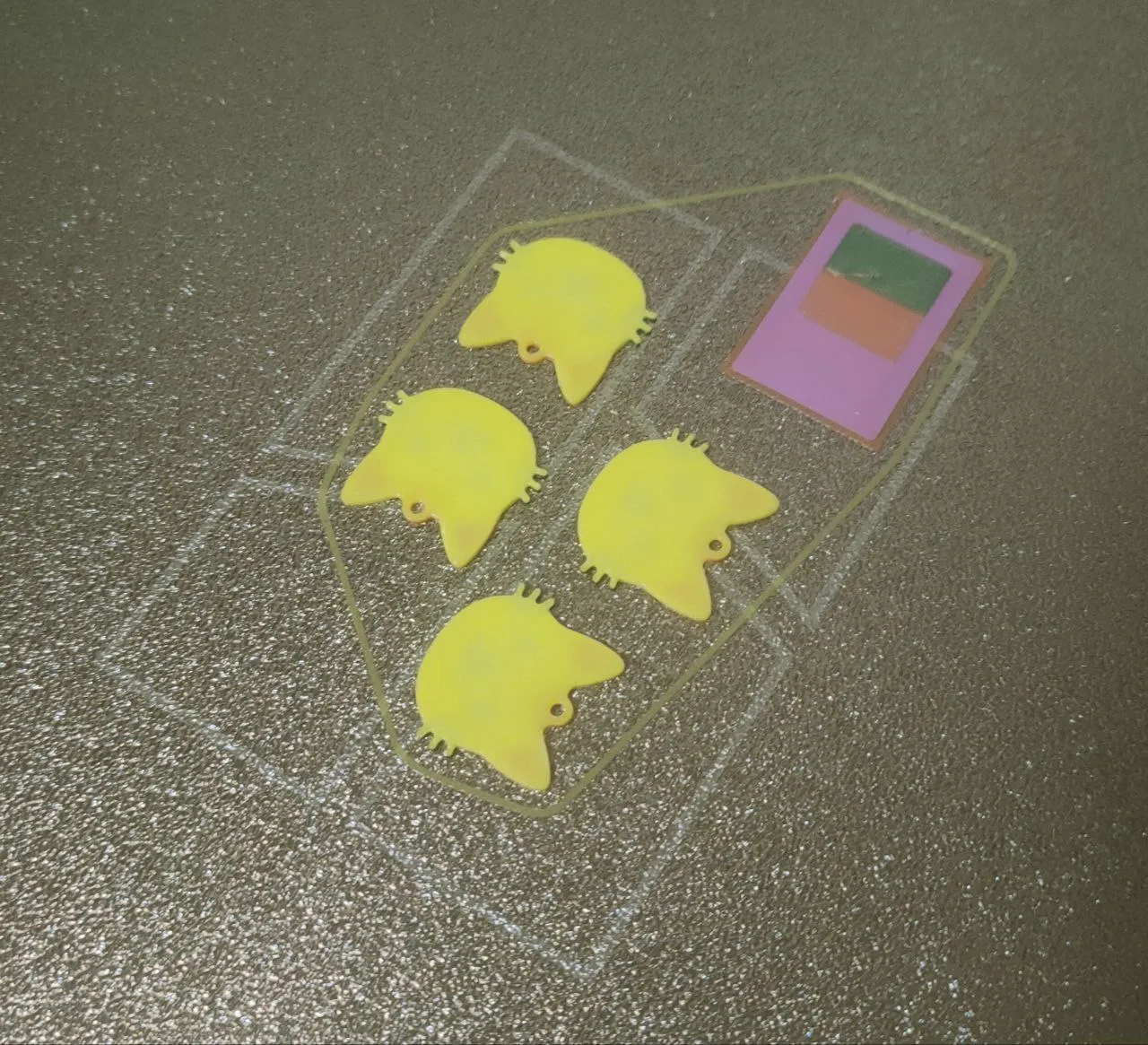 Pendientes Gato sonriente Emoji view 4
