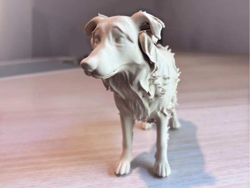 Australian Shepherd Dog Statue 