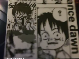 Romance dawn one piece comic panel
