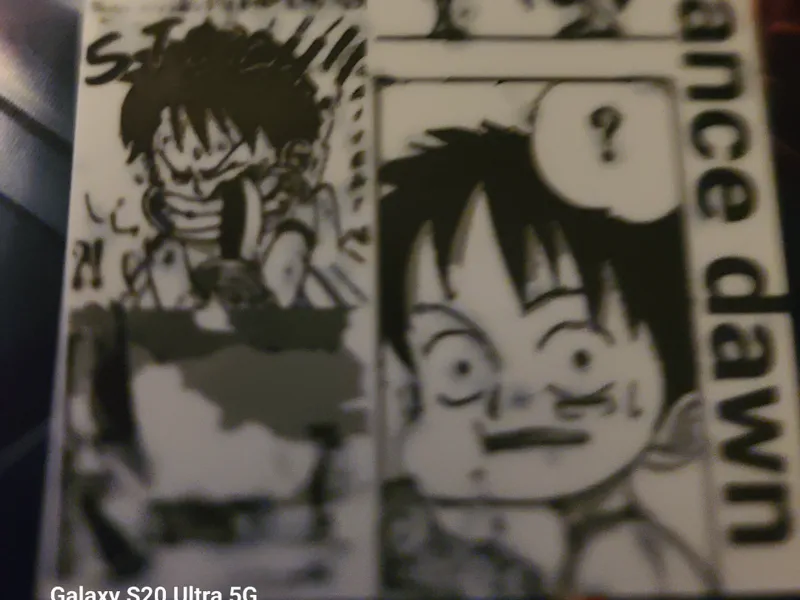 Romance dawn one piece comic panel