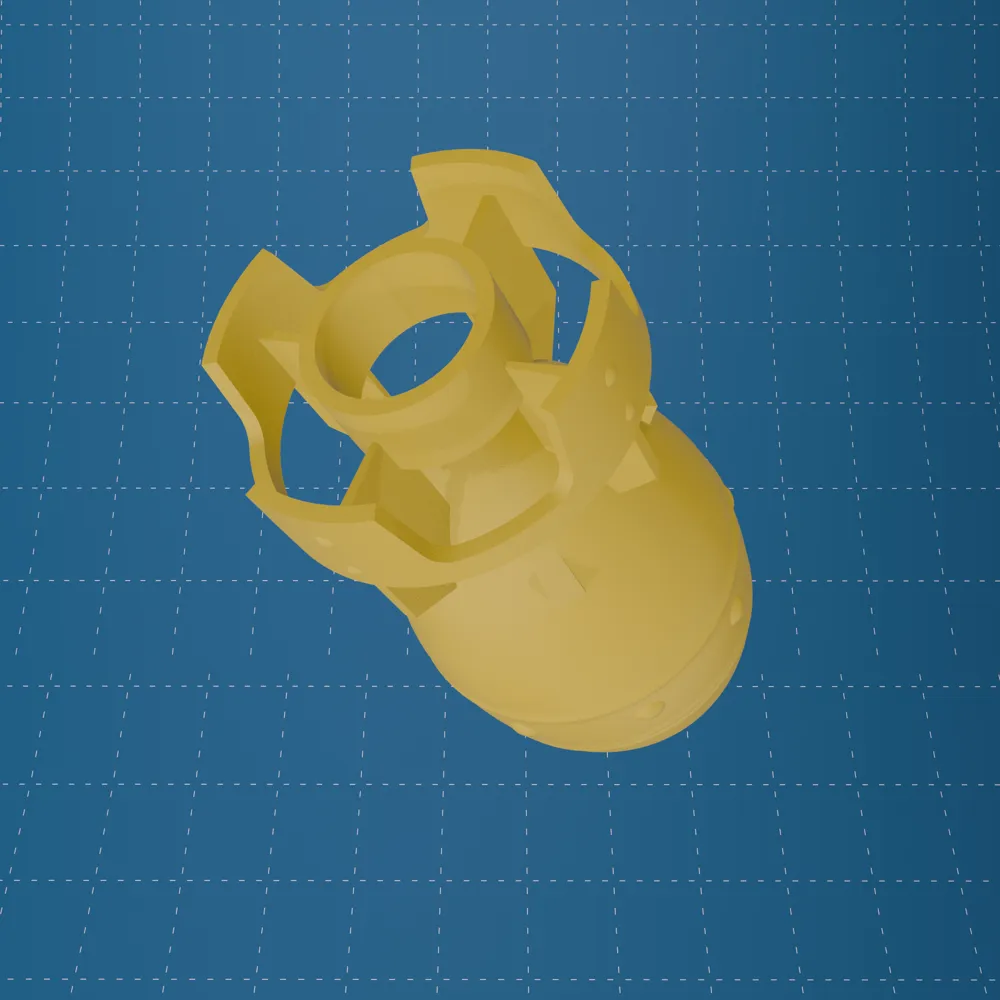 Mini Nuke Fallout Vector Mini Nuke from Fallout - Free 3D Print Model - MakerWorld