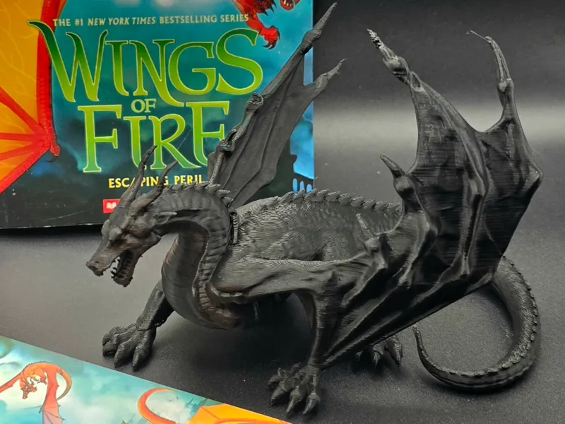 Wings of Fire Skywing Dragon