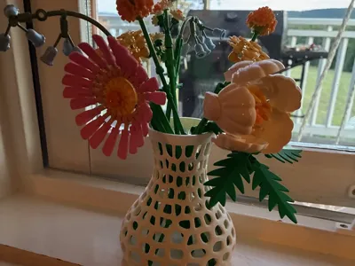 Small Vase for smaller Danish brick flowers