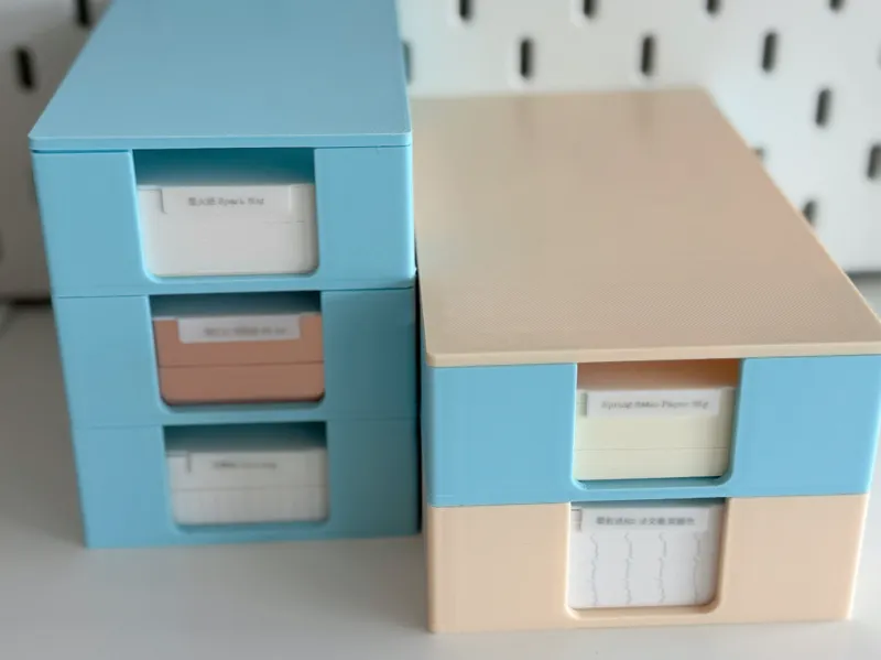 Loose Leaf Paper Brick Desktop Organizer 