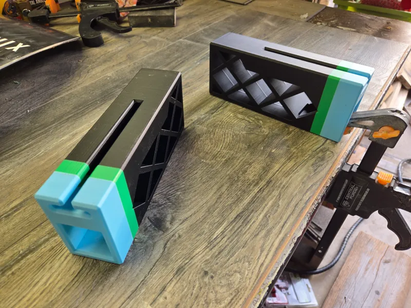 Snowboard Waxing Stand