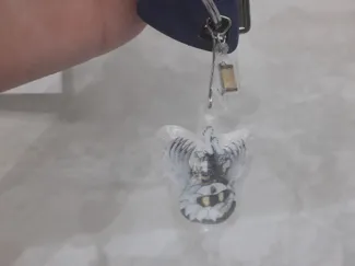 Murder drones N keychain with tail(CHECK DESC)
