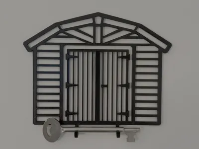 Shed Key Hook