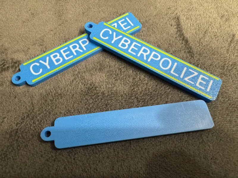Cyberpolizei-Anhänger