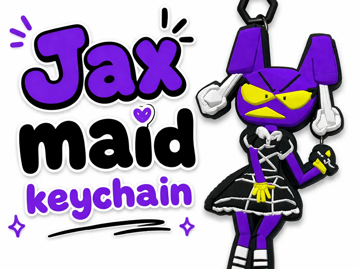 jax maid outfit TADC (the amazing digital circus) - Free 3D Print Model ...