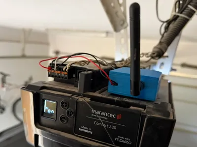 50x70mm Protoboard Project Case with Wifi Mount