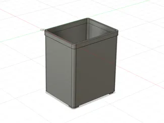 Center container box for Sortiner