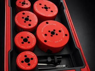 Milwaukee Big Dawg Hole Saw Packout Insert 10 pc