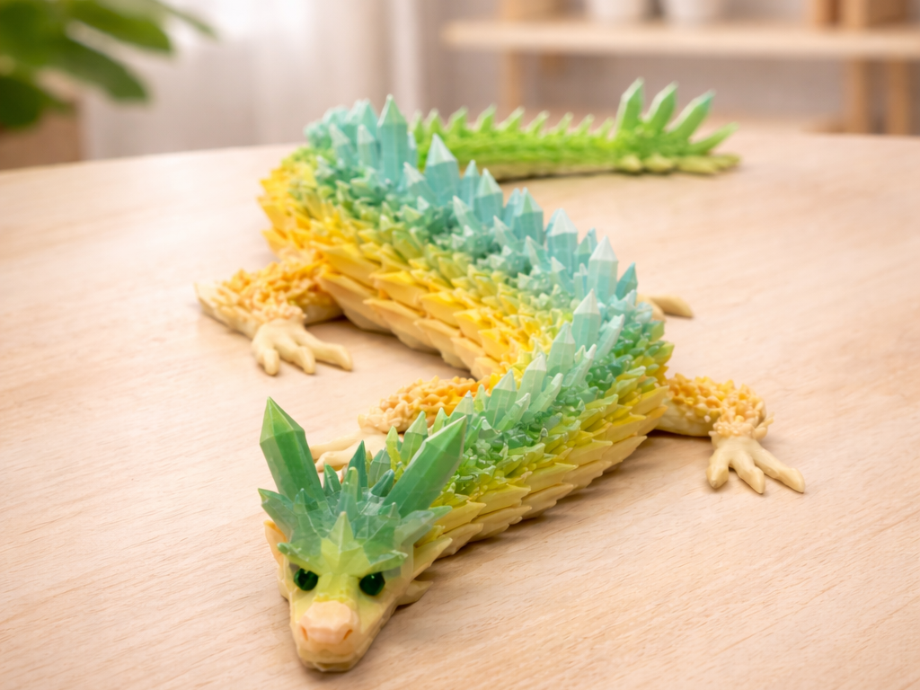 Flexi Crystal Dragon Remix with Magnet Mounts