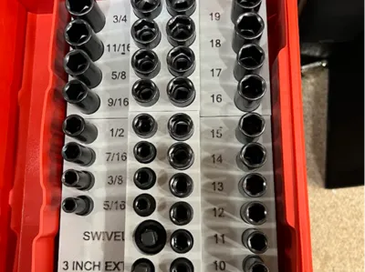 11 Comp Packout for GW 3/8 Impact Socket Set