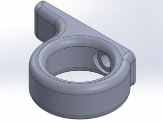 M-Lok compatible Round Hand Stop