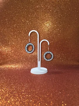 Pendientes: Circular piano earrings — vista de referencia 4