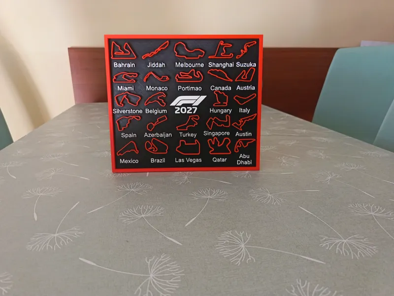 2027 Formula 1 Calendar F1